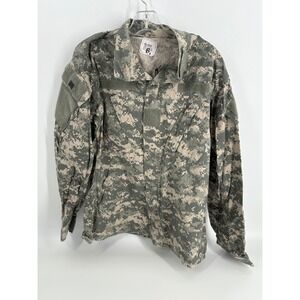 US Army Combat Uniform (ACU)‎ Shirt Digital Camo Military Tactical Jacket Small